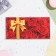 Money envelope "Universal" gold bow and roses, 16.5 x 8 cm