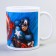 Sublimation mug, 350 ml Captain America, Avengers