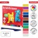 Plasticine 12 colors, 216 g, Erichkrause "Jolly Friends", with a stack, in cardboard packaging