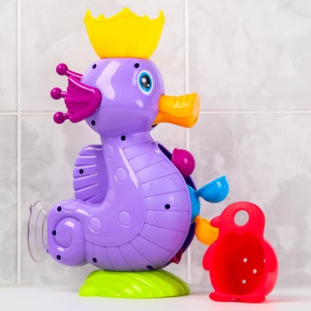 A set of bath toys "Mill. Sea hobby ", on a suction cup, a cup, crush me-16