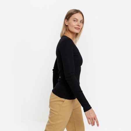 Women's longing, black color, size l (46)-2