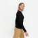 Women's longing, black color, size l (46)