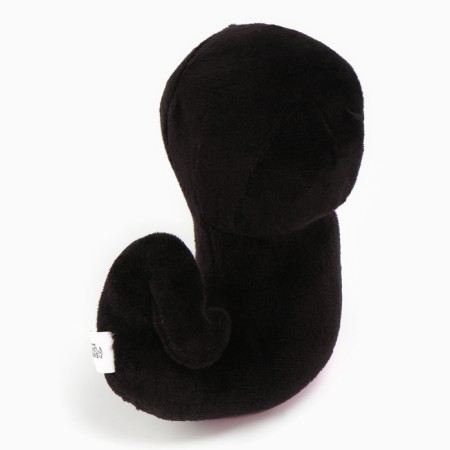 Soft toy "Snake", black-violet, for the New Year-3