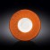 Deep plate Wilmax England Splach, D = 27 cm, 250 ml, Orange color