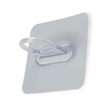 Holder with an adhesive surface of the tundra, d = 25 mm, 68x68 mm, transparent-27