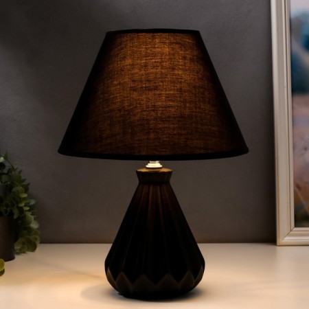 Table lamp 1860/1bk E14 40W Black 25x25x35 cm Risalux-1