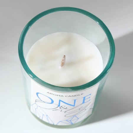 Interior candle in a glass "Only", aroma jasmine-3