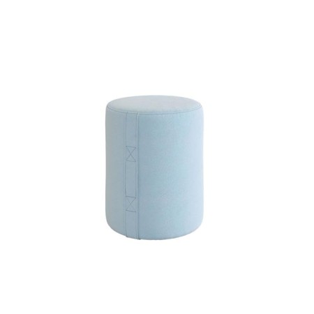 Pouffer Roni-2 350x350x460 Velur turquoise