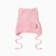 Baby hat with ears minku rr 44-46, pale pink color