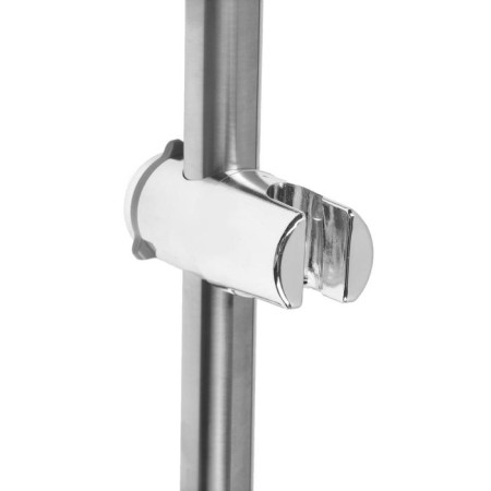 Show Strack Zein S02, with a plastic transparent soap dish and fasteners, satin-1