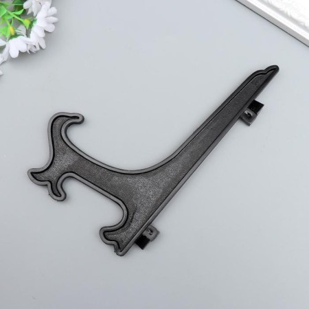 Plastic plastic stand is black 17.5x11.5 cm for plates d = 18-20 cm-1