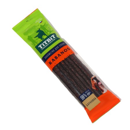 Titbit Kabanosov Sausages for dogs with lamb, 120 g-1