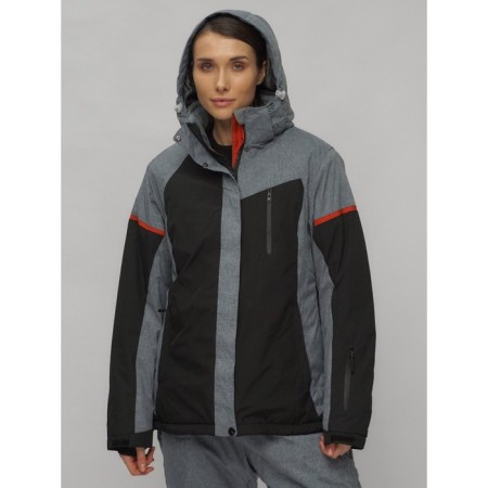 Ski costume is female, size 56, black color-3