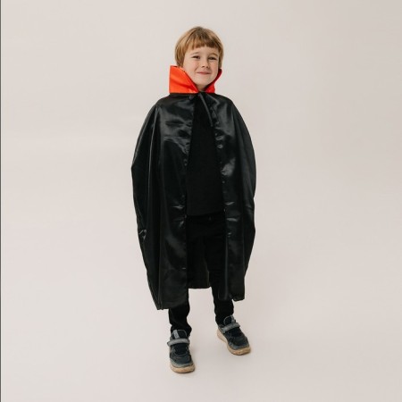 Carnival set "Bloodthildren's vampire": cloak and teeth-3
