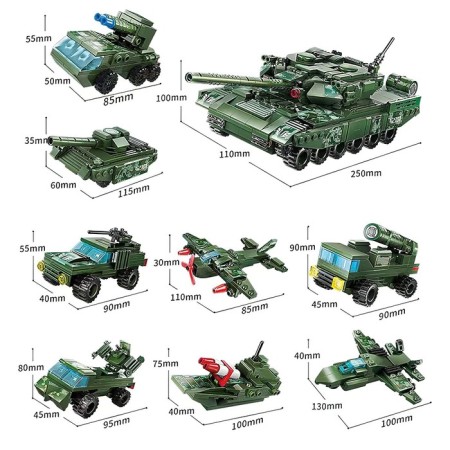 Designer military zone "Patrol ship", 74 parts-2