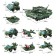 Designer military zone "Patrol ship", 74 parts