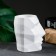 Kashpo - organizer "Geometric head" white, 0.15 l / 9x9x7.5cm