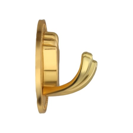 Hook furniture tundra TKD027, two -rod, gold-3