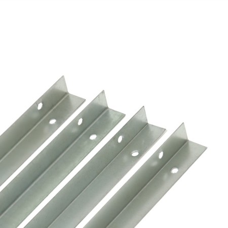 Set of legs for beds, 4 pcs., Galvanized, Greengo-2