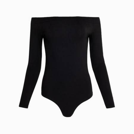 Body Female Minaku: Basic Lines, Black Color, Size 42-11