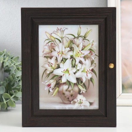 Key "Bouquet of Bely Lilius" Wenge 19x24 cm Mix-1