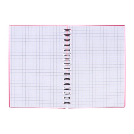 Notebook A6 (120 x 146 mm), 60 sheets in the cage on the crest Erichkrause "Classic", plastic cover, offset unit, white 100%, mix-16