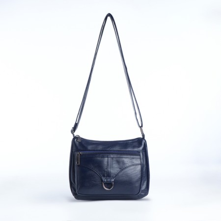 Women's bag with lightning, blue color