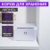 Shoe storage box Large Size sharing 22 × 34 × 13 cm, white color