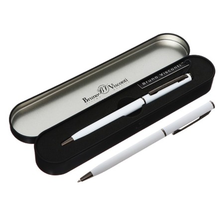 Switching handle, 0.7 mm, BrunovisConti Palermo, blue rod, metal case Soft Touch, in case