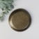 Focus stand Polystone "Fatima Hand" Gold 9.8x9.8x1 cm