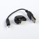 Wireless headphone Luazon RX-3, microphone, AKB 50mach, black