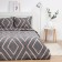 Bed linen 1.5sp saings and I GEOMETRY, 143x215cm, 145x214cm, 50x70cm-1pc, microfiber, 60g/m2