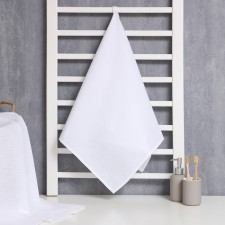 Waffle towel Economy and I 50x90 cm, white, 100% cotton, 200 g/m2