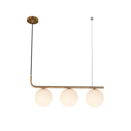 Suspension lamp 3x60W E27, size 60x15x96 cm