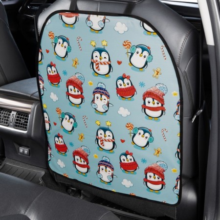 SkyWay seat back protection, PVC, 60x50cm, penguins-3