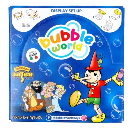 Pinocchio soap bubbles, 60 ml-3