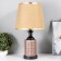 Berte table lamp E27 40W Black 25x25x42.5 cm Risalux