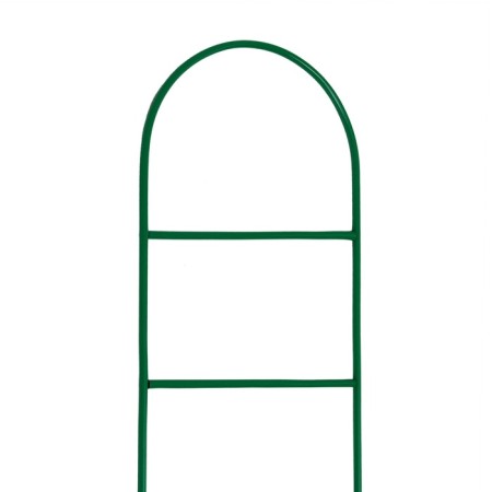 Trellis, 140 × 30 × 1 cm, metal, green, "staircase"-5