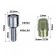 Secret Bolts, SkyWay, M12x1.50x28 Sphere, rotating, 2 cl, chromium, set 4 pcs