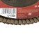 Circle of petal end scrap, 125 x 22 mm, P100