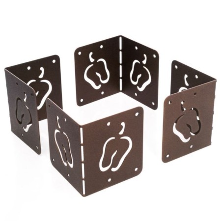 801-020BR Corner Corner for beds Pepper 801-020br 8.8x8.8x10 cm-2