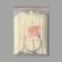 Palette for varnishes on a ring, 50 nails, shape soft square, ivory color