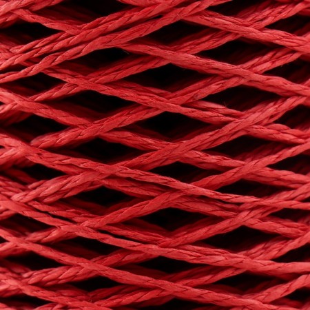 Yarn 100% cellulose "Softino raffia color" Washing, red 200m ± 2m 120 g-2