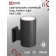 Street lamp In Home NBU Line-1XA60-BL, IP65, under the 1XA60, E27 lamp, black