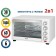 Mini-fucker ECON ECO-G3801MO, 1800W, 6 modes, 100-250 ° C, 38 l, white color
