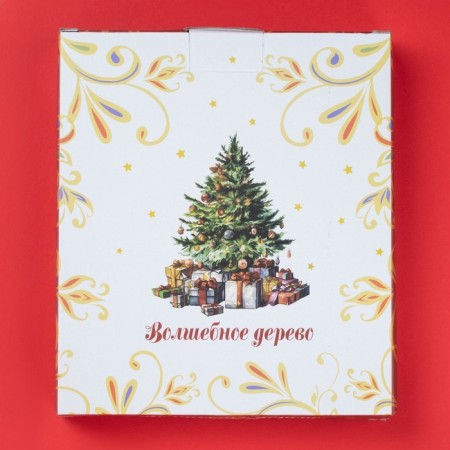 Board ceramic shade "Magic tree", ceramics, 20 × 18 × 3 cm, white color-4