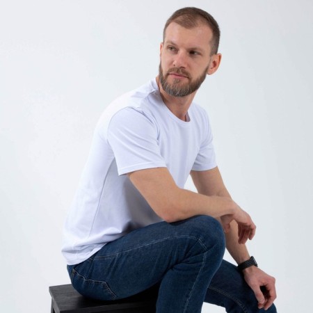T -shirt SL BASIC, 54, white-3