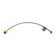 Flexible eyeliner for water zein, 1/2 ", nut-gayka, 50 cm, with a key for installation