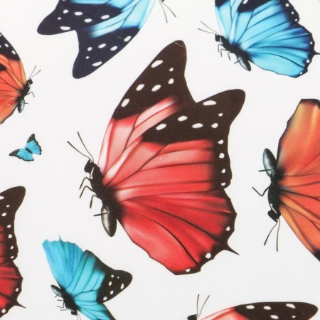 Interior plastic sticker "Flight of butterflies" 30x60 cm-2
