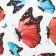 Interior plastic sticker "Flight of butterflies" 30x60 cm